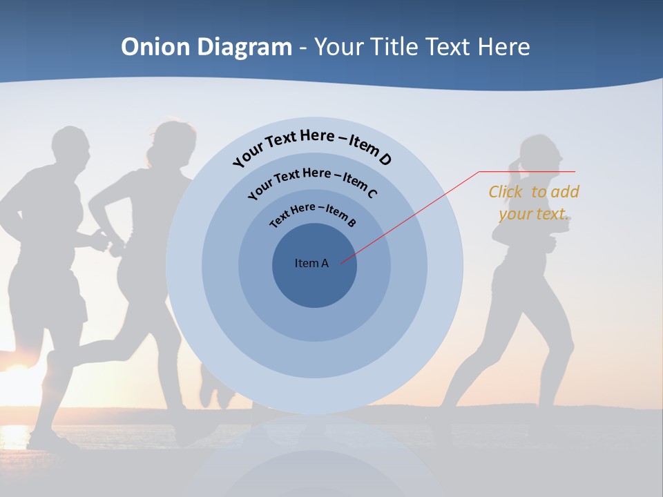 Young Red Sunrise PowerPoint Template