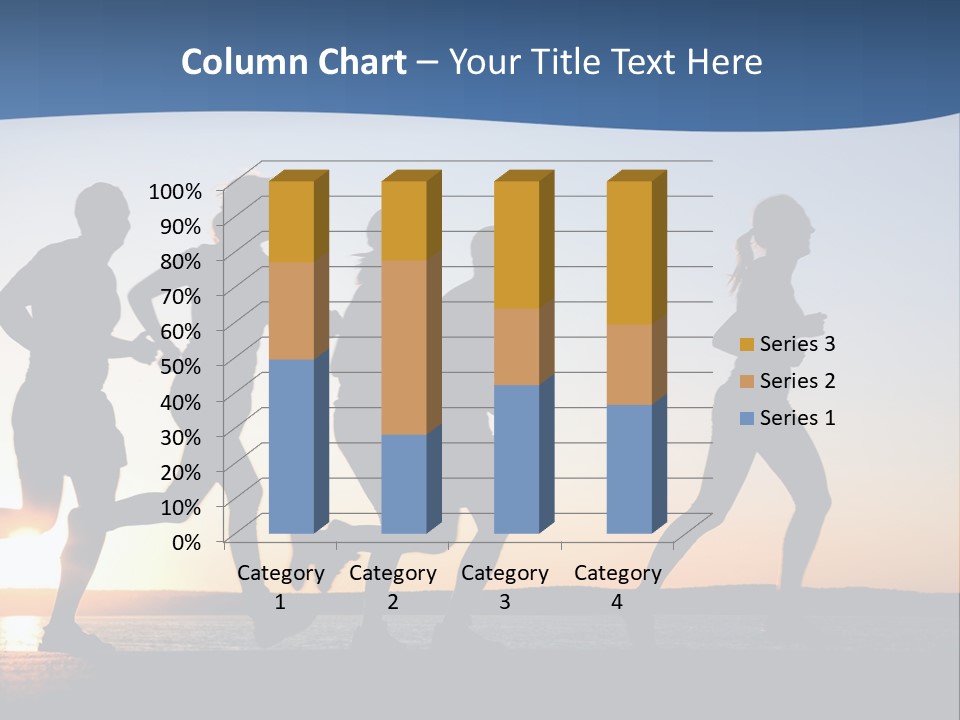 Young Red Sunrise PowerPoint Template