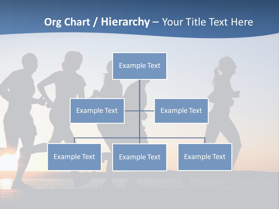 Young Red Sunrise PowerPoint Template