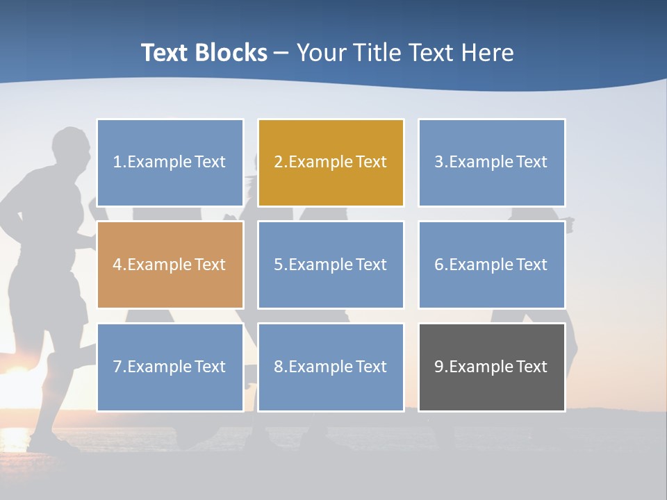 Young Red Sunrise PowerPoint Template