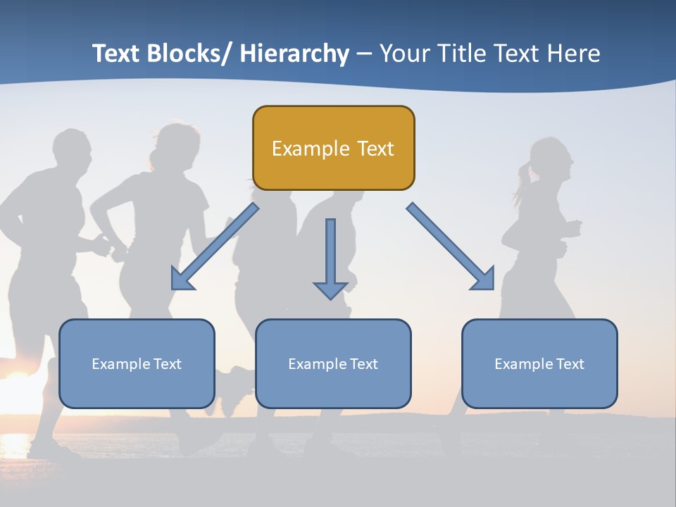 Young Red Sunrise PowerPoint Template