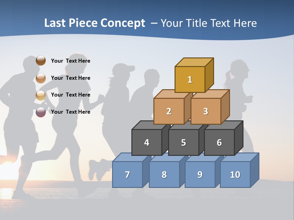 Young Red Sunrise PowerPoint Template