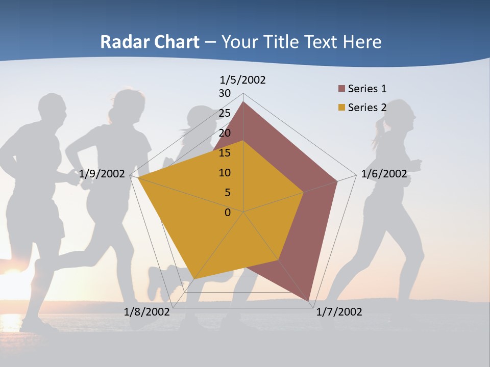 Young Red Sunrise PowerPoint Template