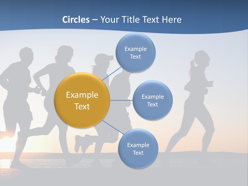 Young Red Sunrise PowerPoint Template