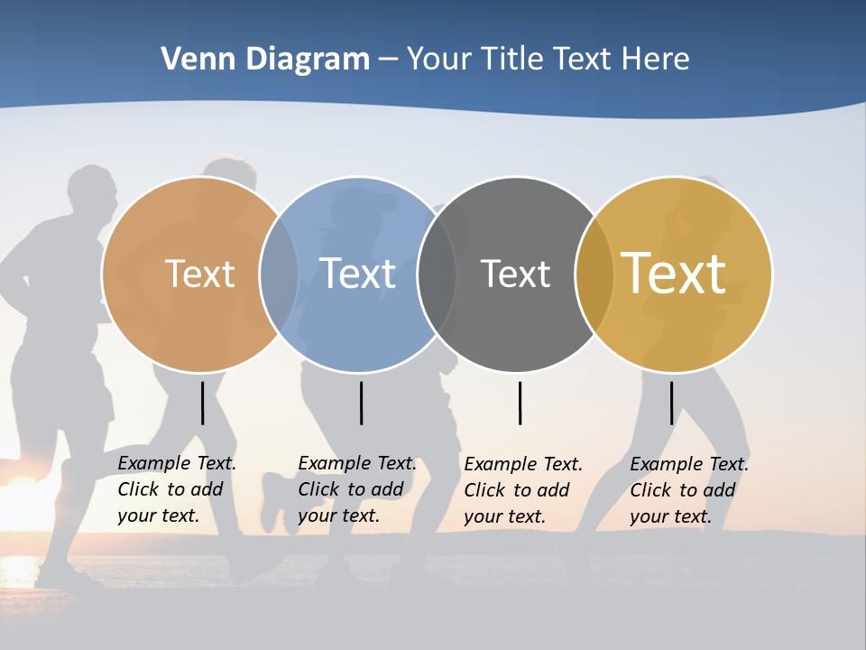Young Red Sunrise PowerPoint Template