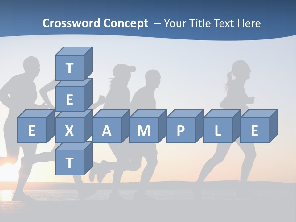 Young Red Sunrise PowerPoint Template