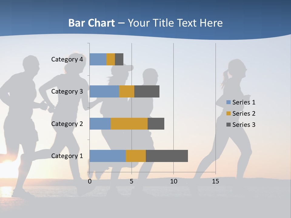 Young Red Sunrise PowerPoint Template