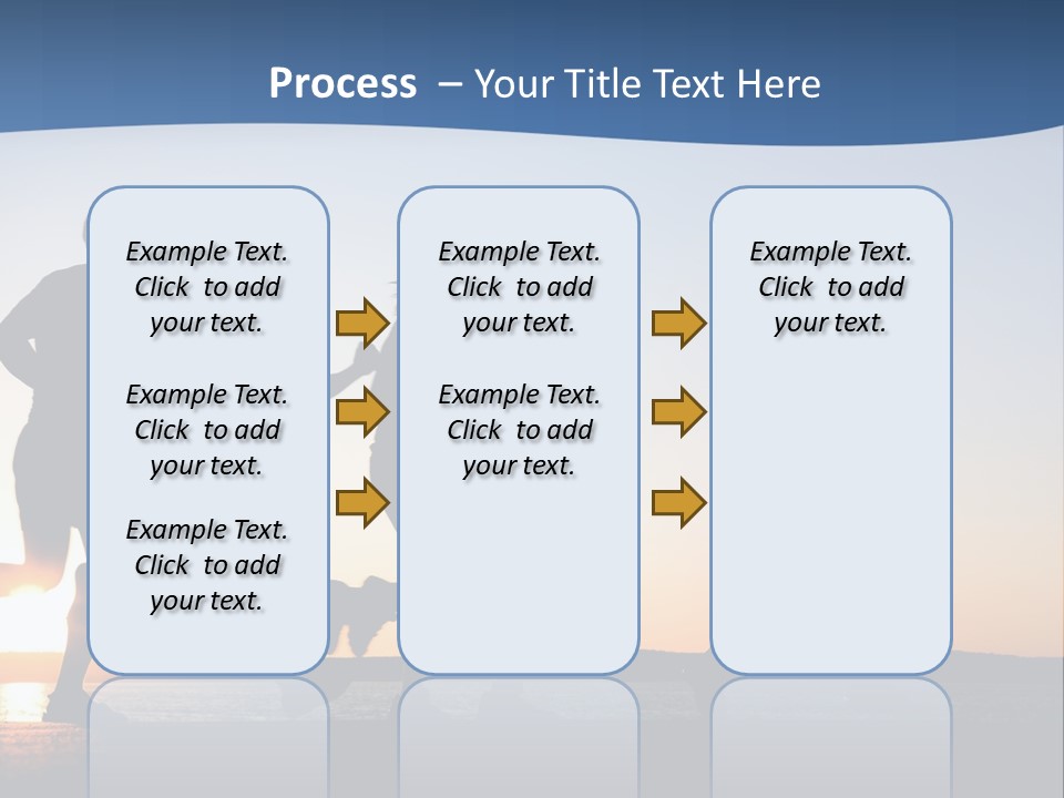 Young Red Sunrise PowerPoint Template