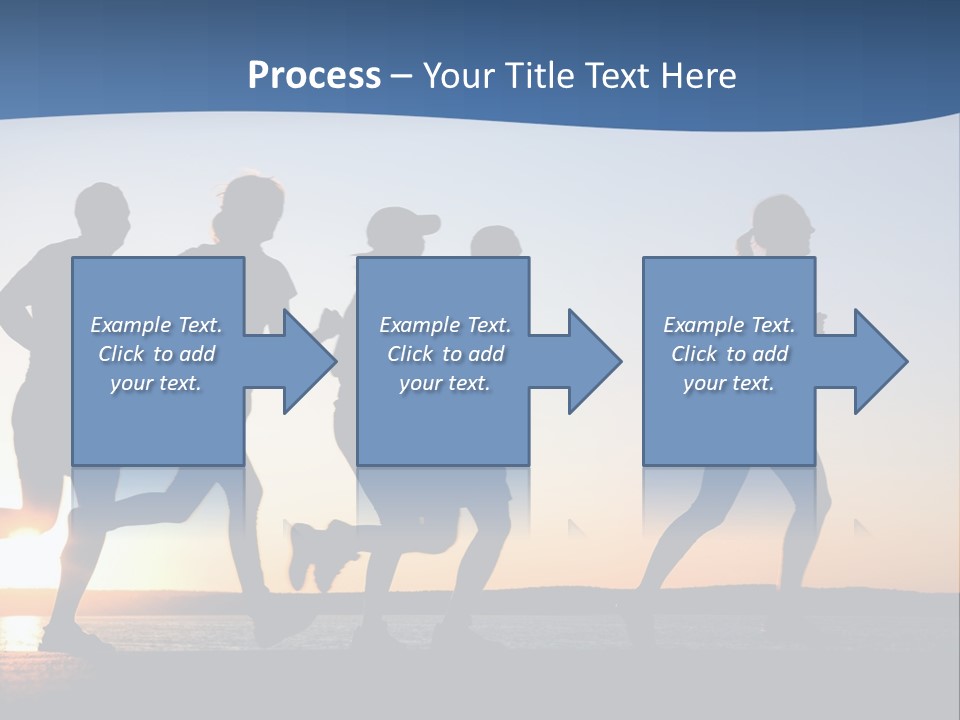 Young Red Sunrise PowerPoint Template