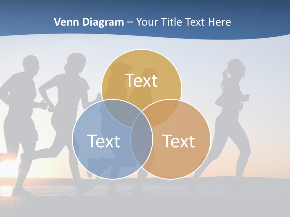 Young Red Sunrise PowerPoint Template