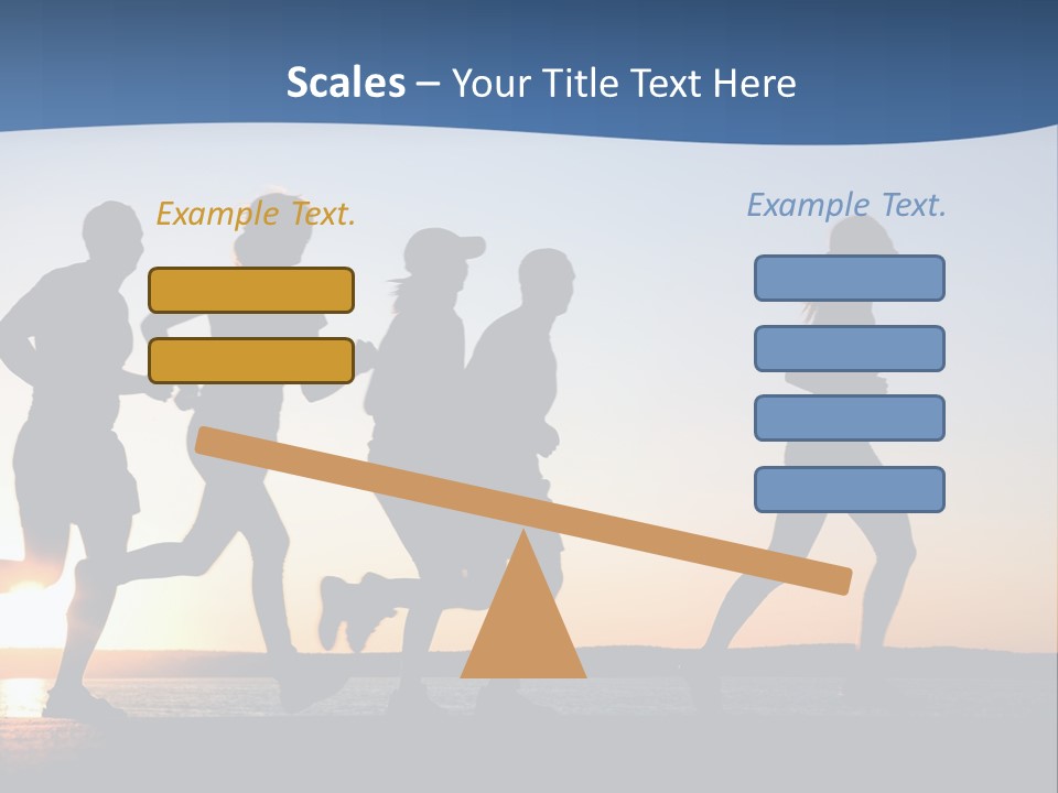 Young Red Sunrise PowerPoint Template