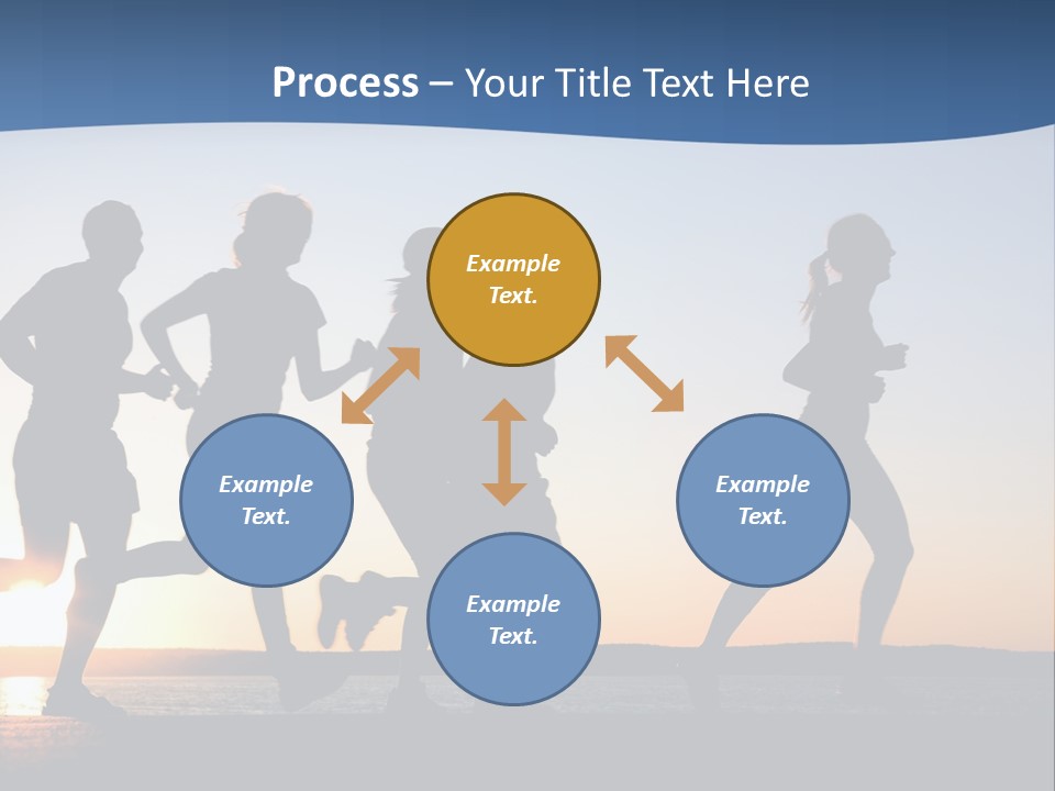 Young Red Sunrise PowerPoint Template