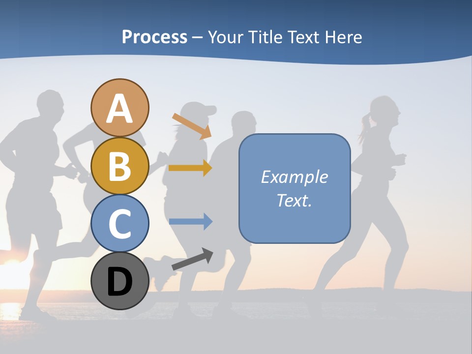 Young Red Sunrise PowerPoint Template