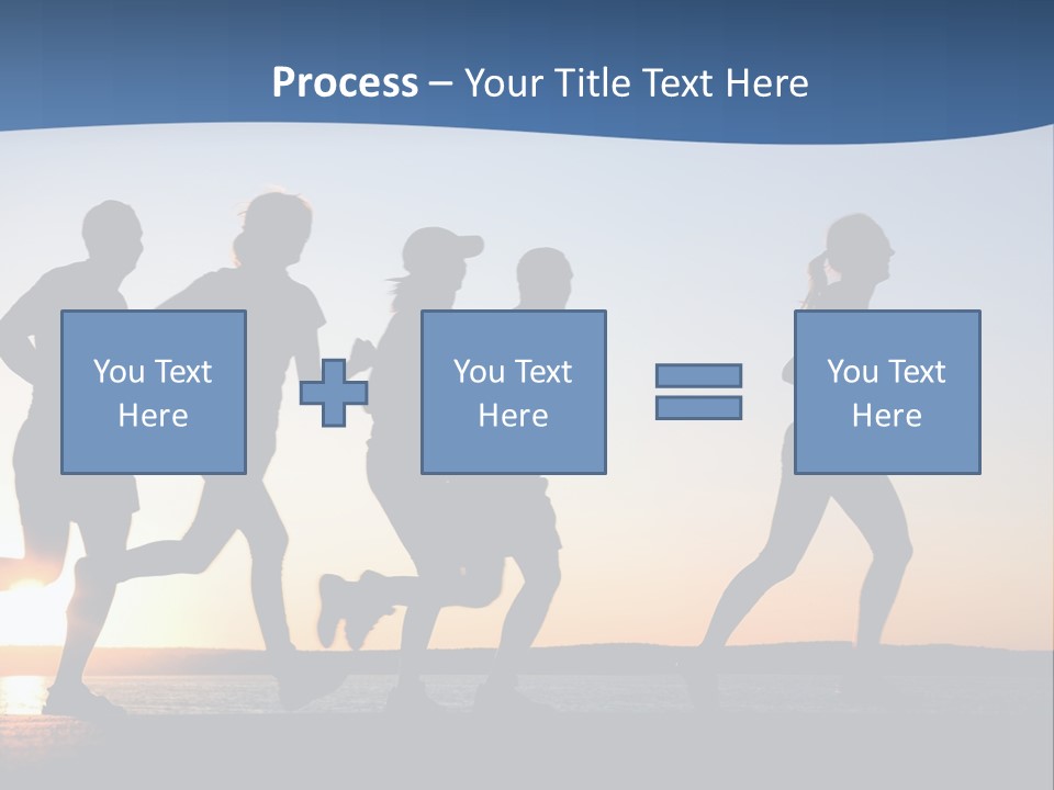 Young Red Sunrise PowerPoint Template