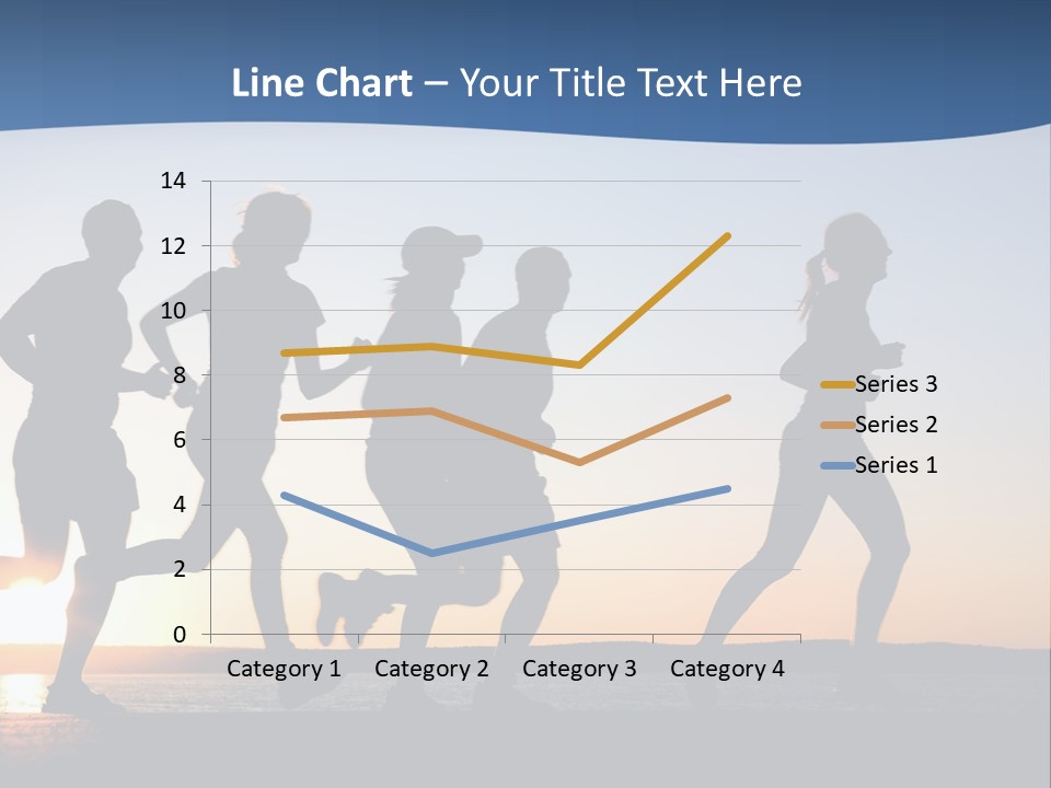 Young Red Sunrise PowerPoint Template