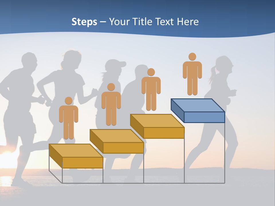 Young Red Sunrise PowerPoint Template