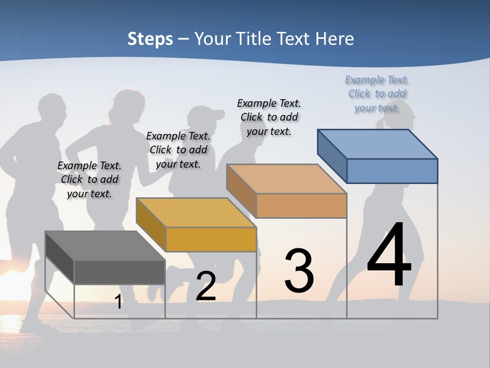 Young Red Sunrise PowerPoint Template