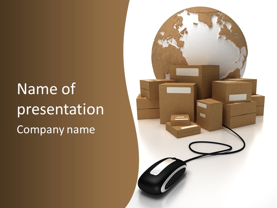 Estate Handle Global PowerPoint Template