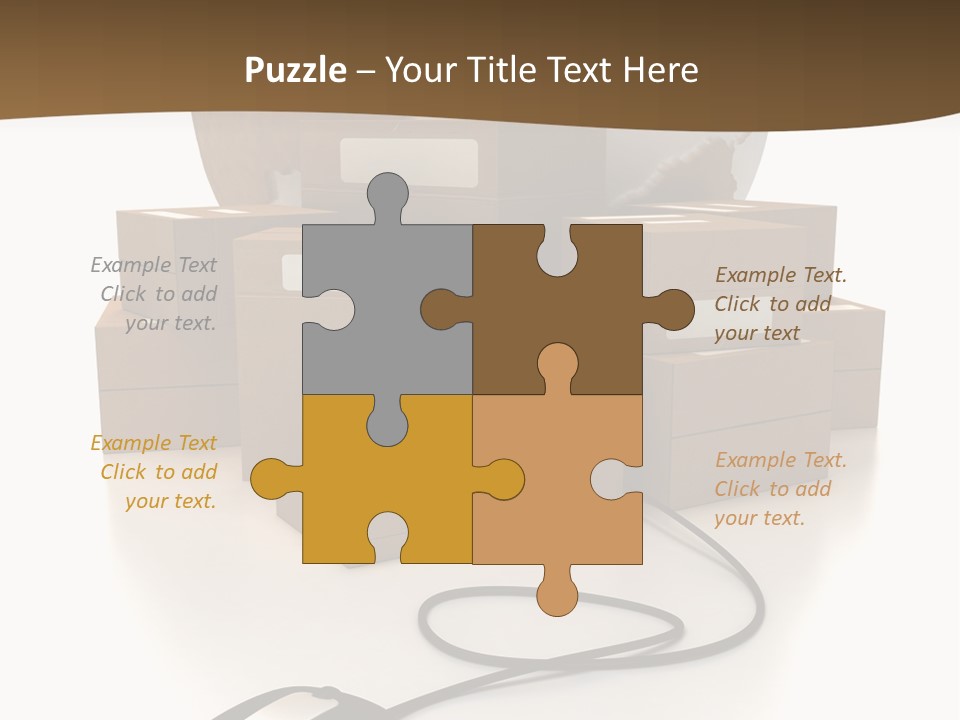 Estate Handle Global PowerPoint Template