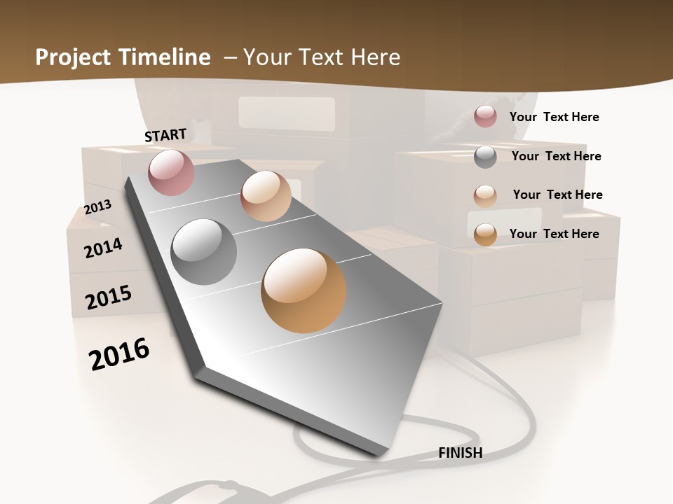 Estate Handle Global PowerPoint Template