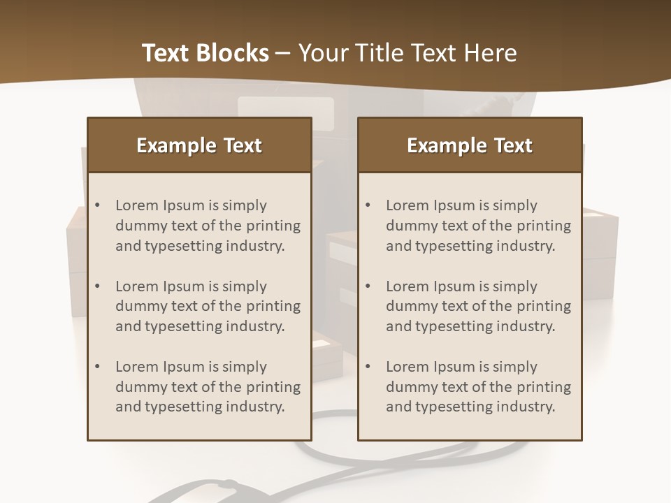 Estate Handle Global PowerPoint Template
