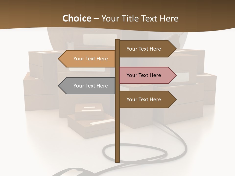 Estate Handle Global PowerPoint Template