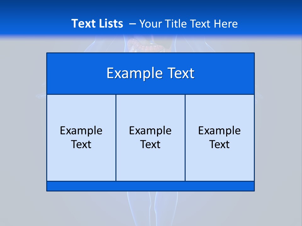 Male Biology Medical PowerPoint Template
