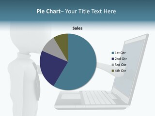 Partnership Man Commerce PowerPoint Template