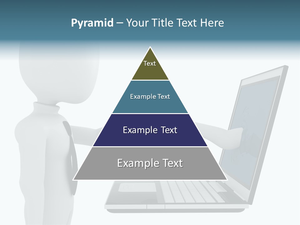 Partnership Man Commerce PowerPoint Template