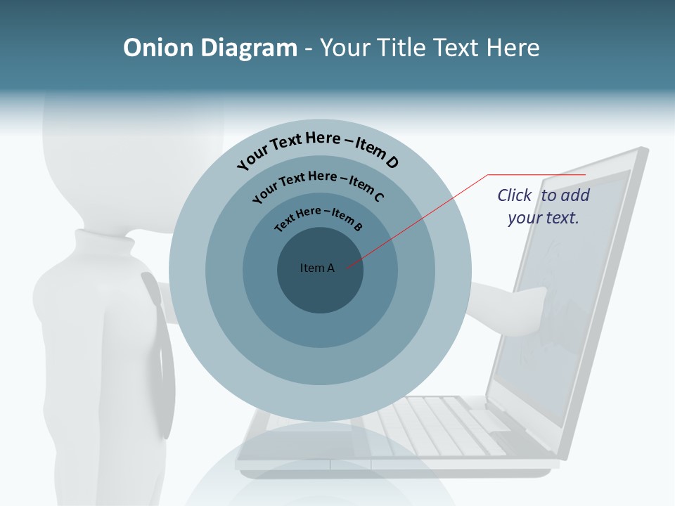 Partnership Man Commerce PowerPoint Template