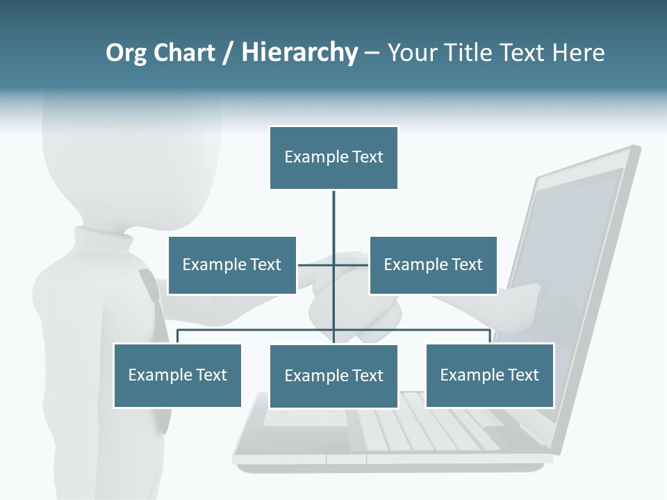 Partnership Man Commerce PowerPoint Template