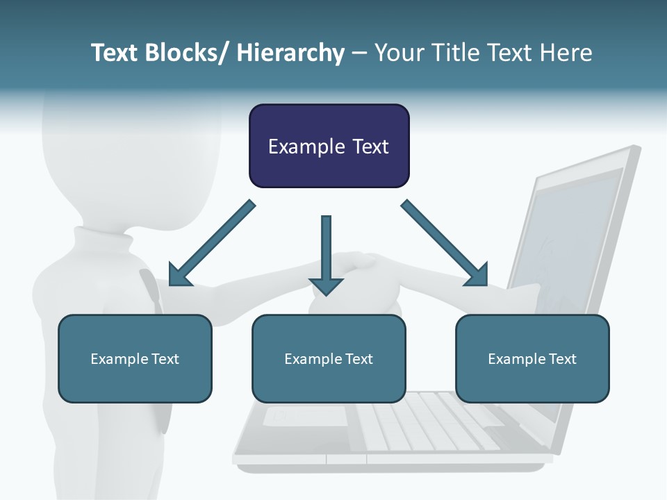 Partnership Man Commerce PowerPoint Template