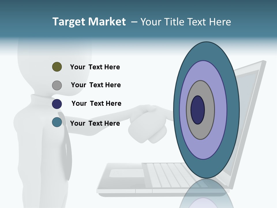 Partnership Man Commerce PowerPoint Template