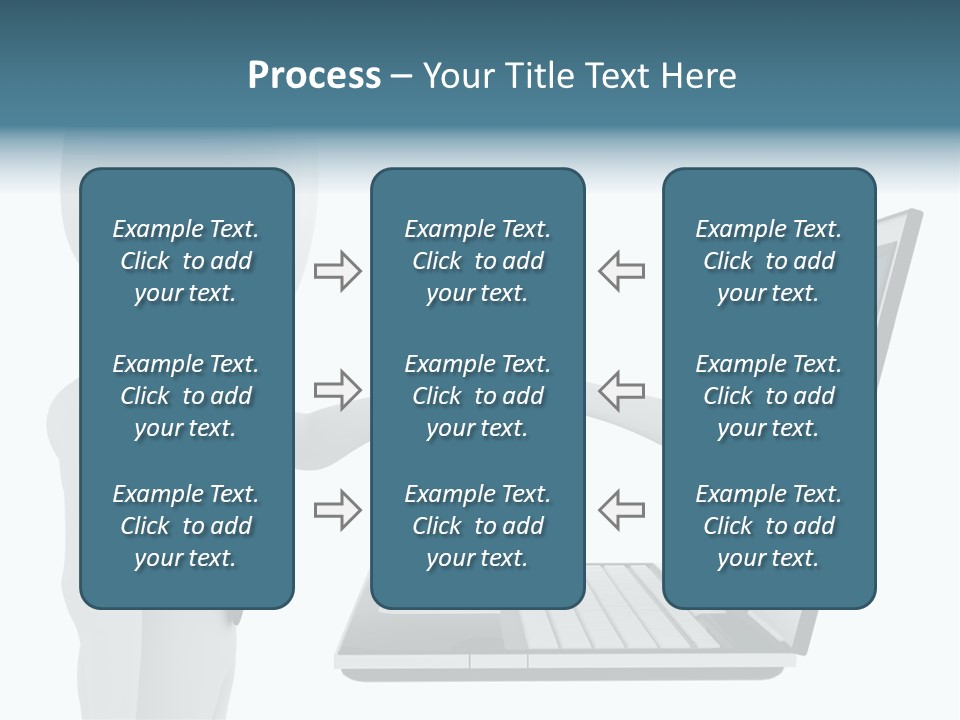 Partnership Man Commerce PowerPoint Template