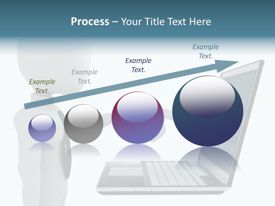 Partnership Man Commerce PowerPoint Template