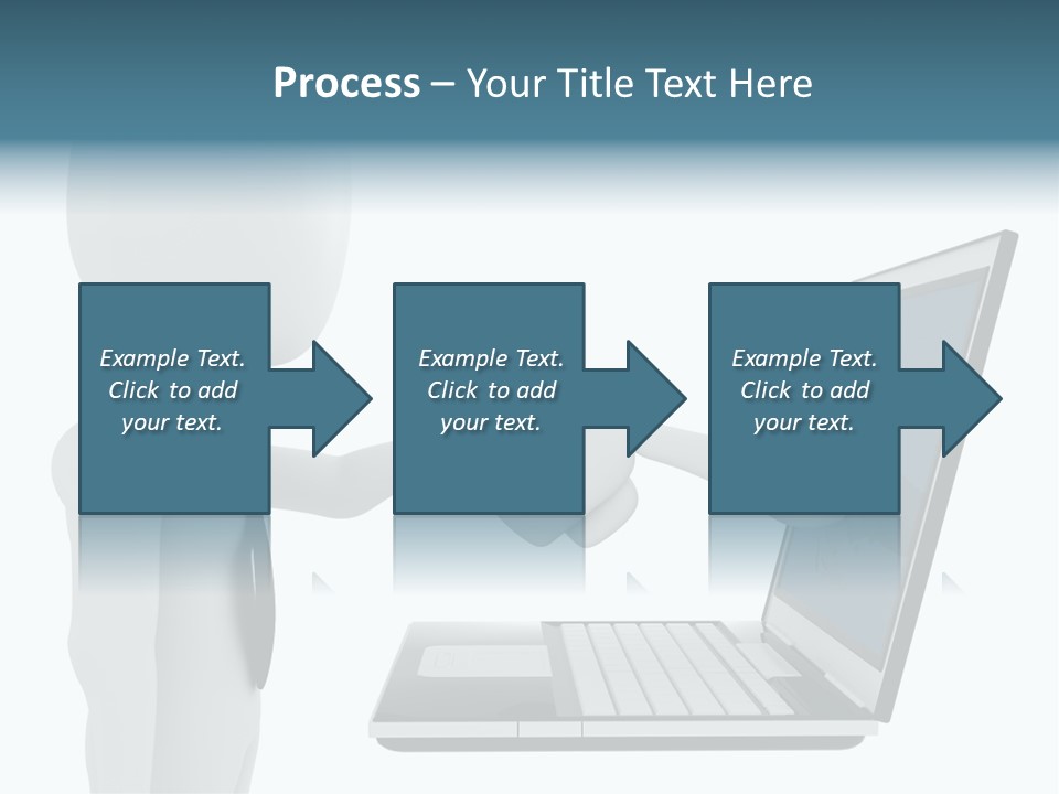 Partnership Man Commerce PowerPoint Template