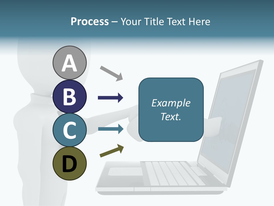 Partnership Man Commerce PowerPoint Template