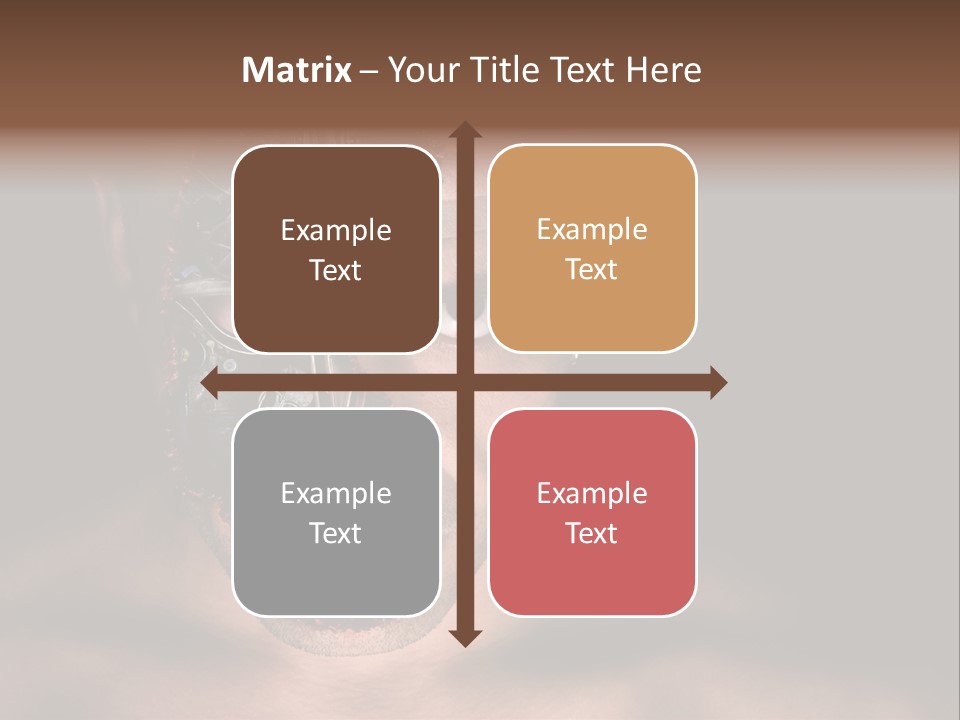 Virtual Dark Evil PowerPoint Template