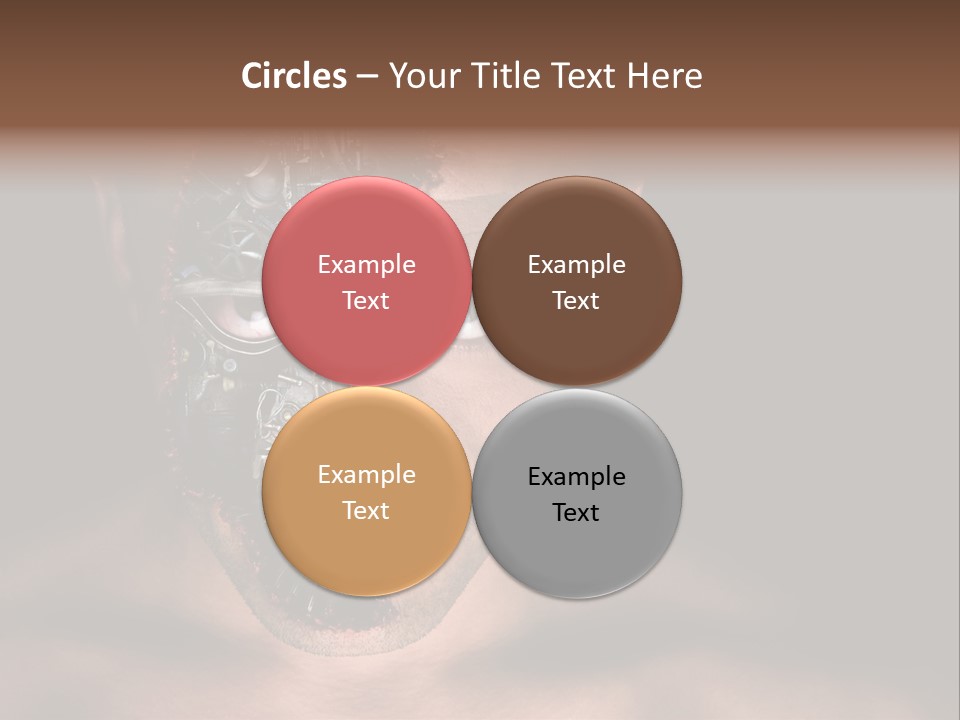 Virtual Dark Evil PowerPoint Template