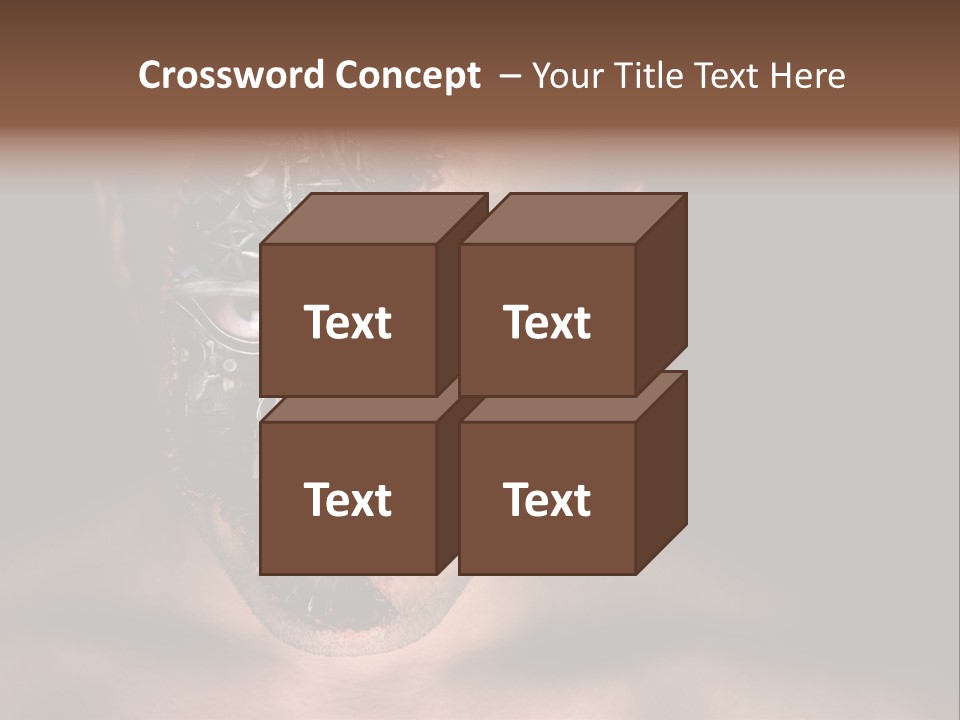Virtual Dark Evil PowerPoint Template