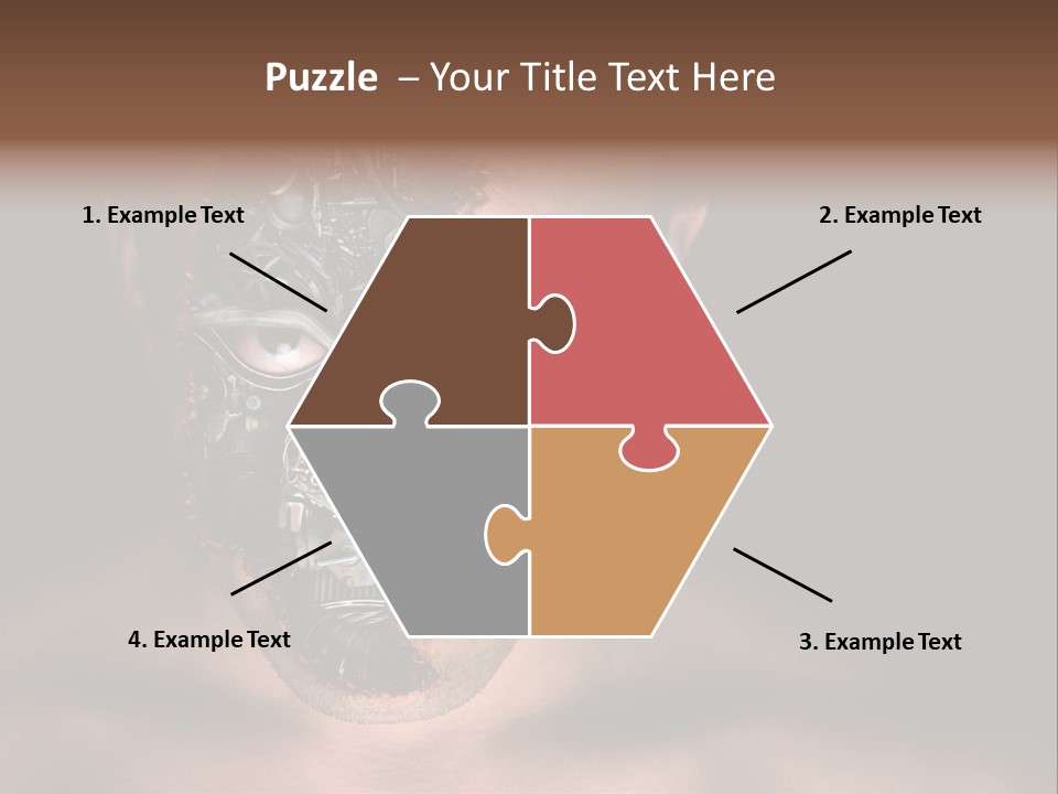Virtual Dark Evil PowerPoint Template