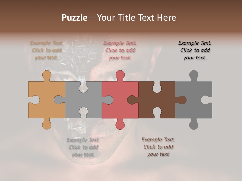Virtual Dark Evil PowerPoint Template