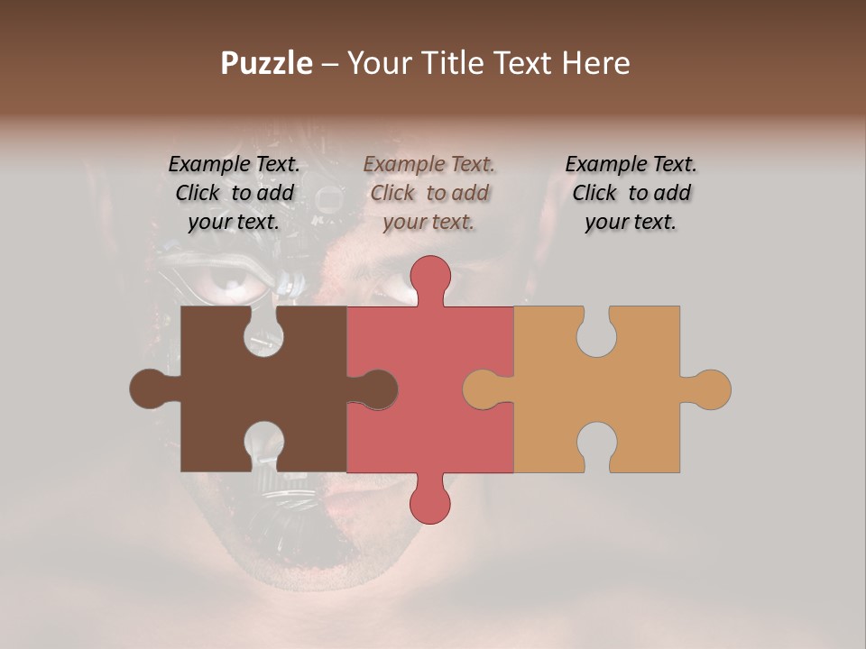 Virtual Dark Evil PowerPoint Template
