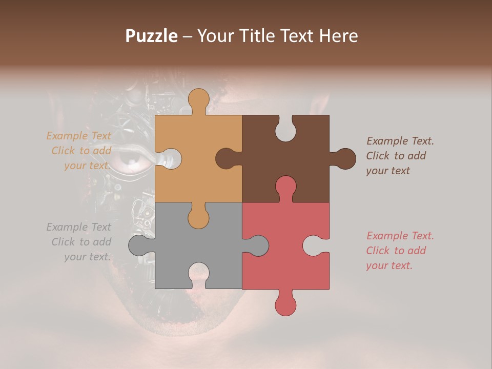 Virtual Dark Evil PowerPoint Template