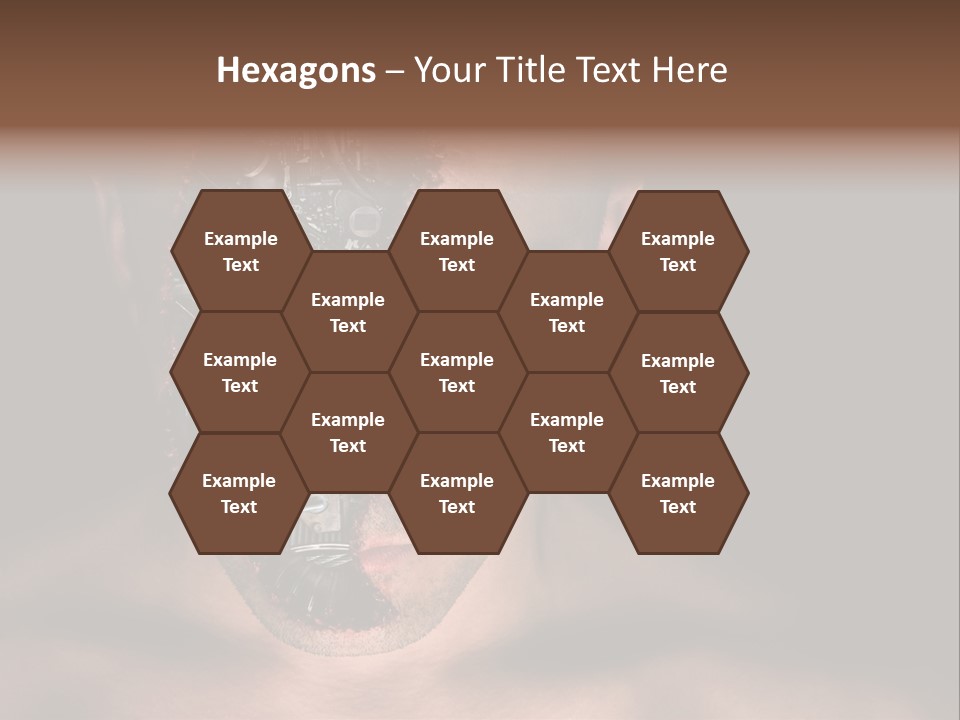 Virtual Dark Evil PowerPoint Template