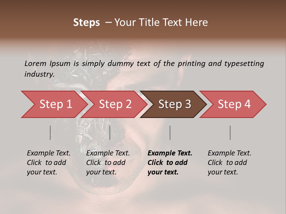 Virtual Dark Evil PowerPoint Template