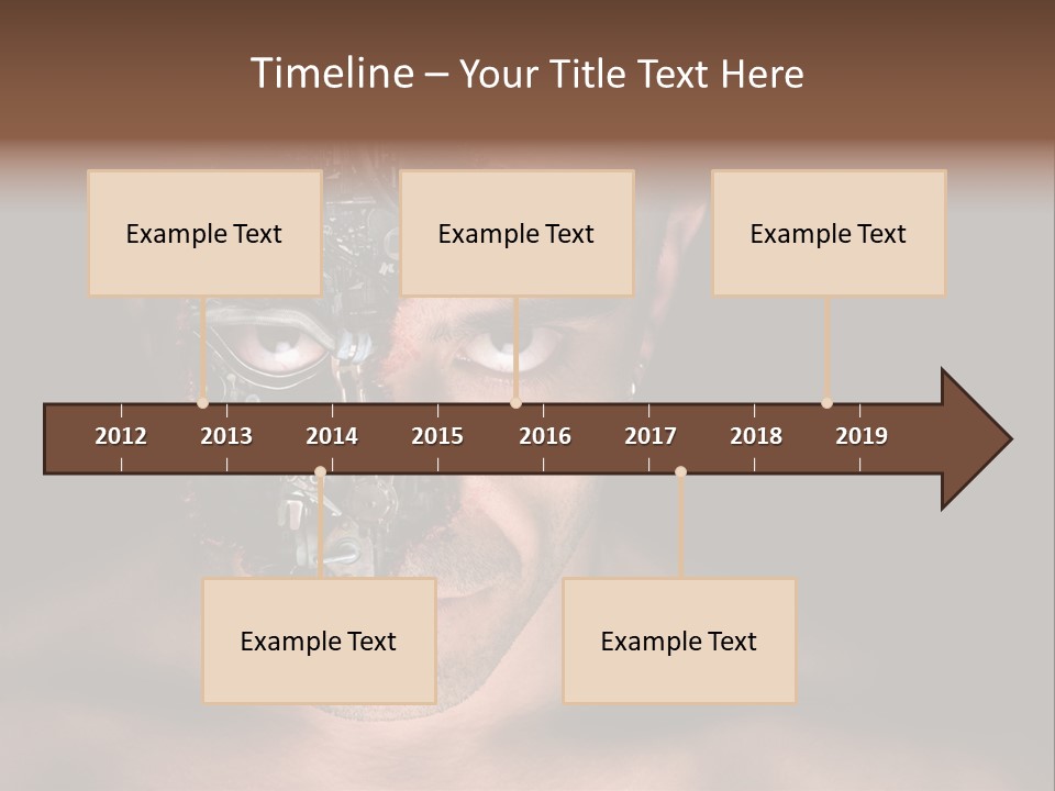 Virtual Dark Evil PowerPoint Template