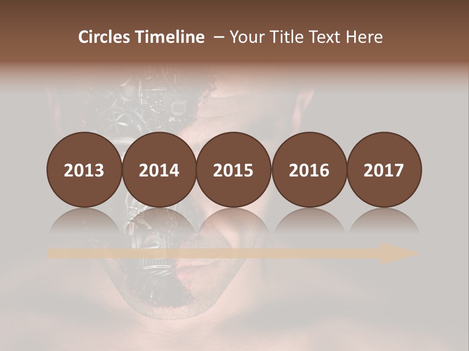 Virtual Dark Evil PowerPoint Template