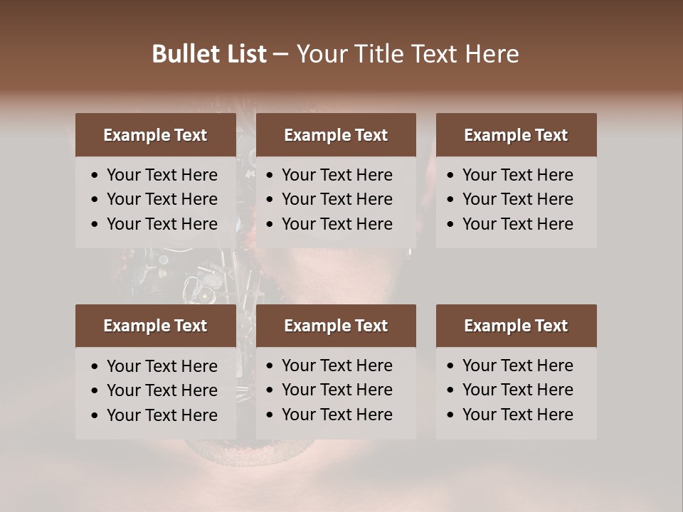 Virtual Dark Evil PowerPoint Template