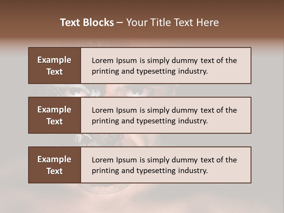 Virtual Dark Evil PowerPoint Template